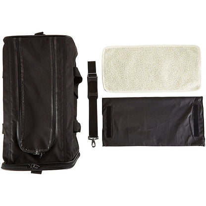 Pet carrier bag worn crossbody