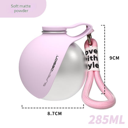 Portable dog hydration bottle for walks