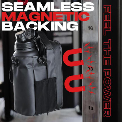 Magnetic Gym Bag (Without Water Bottle) for Gym, Travel, Work, and Sports Wmagnetic Bag Gym Accessories Organizer for Men Women Portable