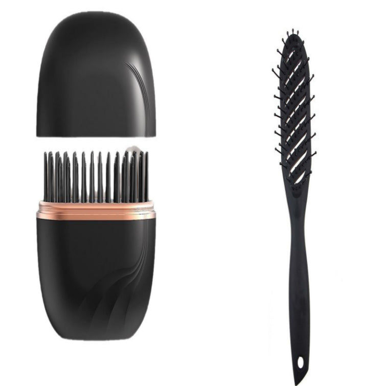 Mini Hair Straightening Comb (Wireless Charging)
