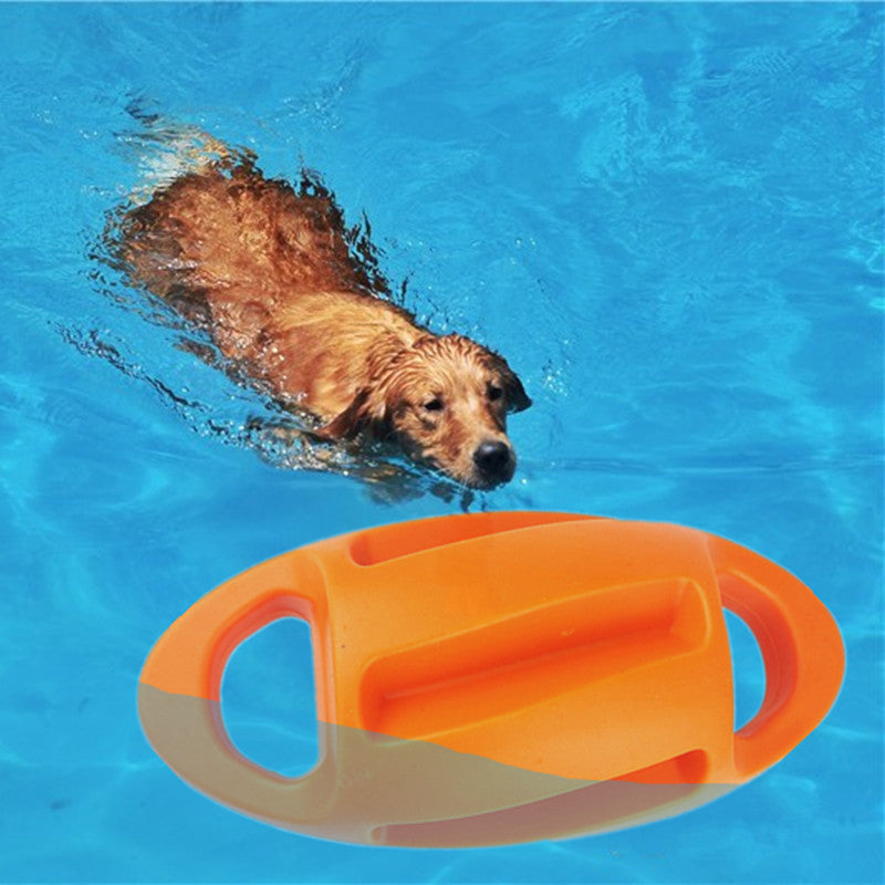 Floating Bite-Resistant Squeaky Dog Toy — alternate view