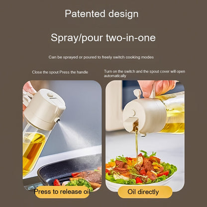 2 In 1 Glass Oil Vinegar Soy Sauce Spray