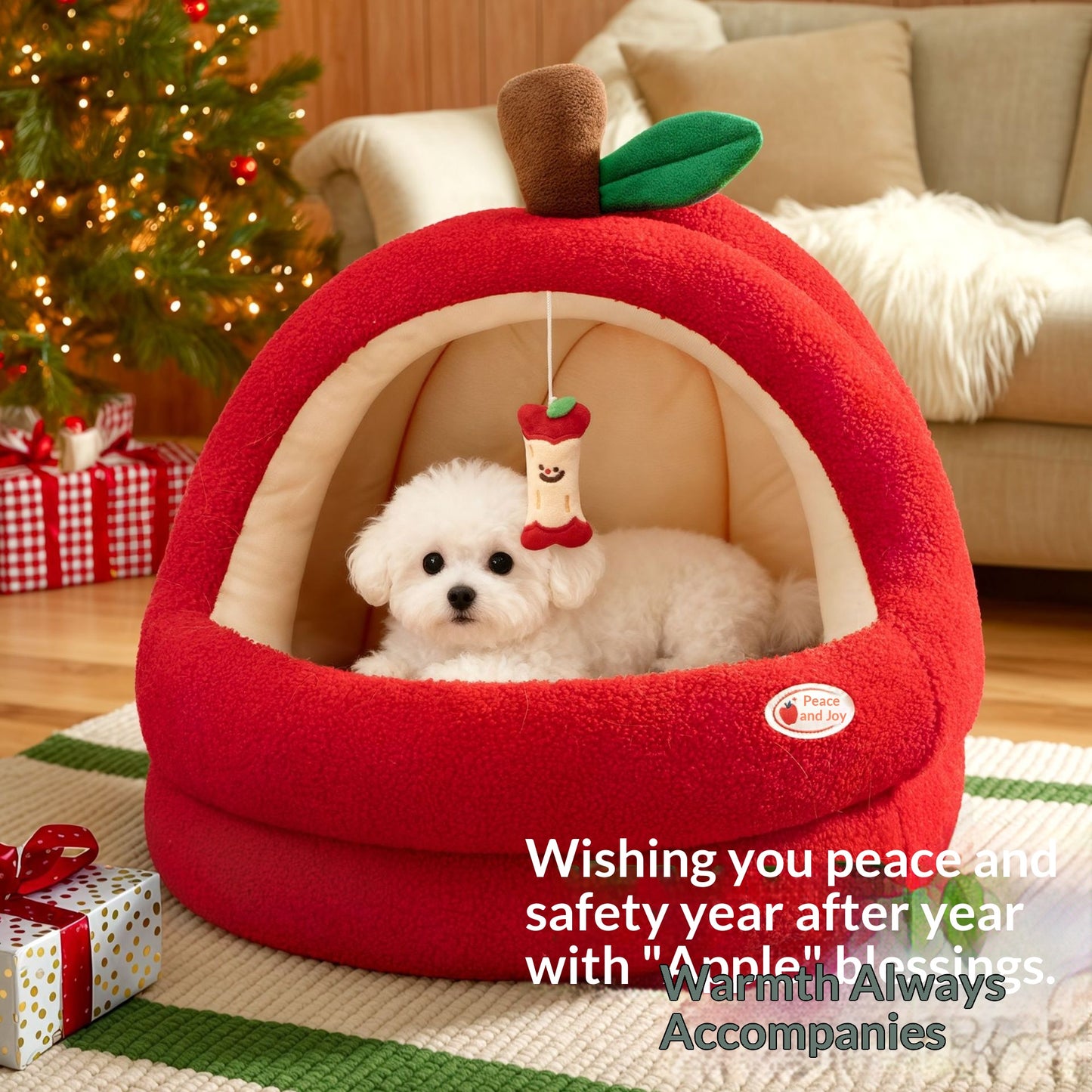 Secure-Feel Pet Bed Nest All-Season Universal Tent-Like Kennel
