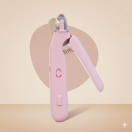 2 In 1 Pet Nail Clippers With Led Light