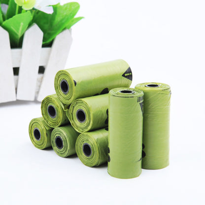 Leak-resistant dog poop bags refill rolls
