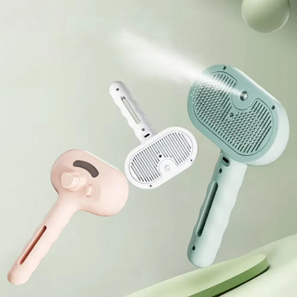 3 in 1 Cat Steam Brush Pet Spray Hair Removal Comb Cat Hair Brush Cat Brush for Shedding & Grooming for Cats Dogs Small Animals