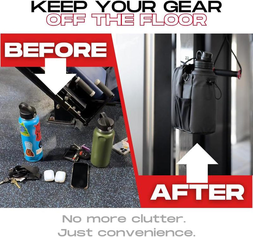 Magnetic Gym Bag (Without Water Bottle) for Gym, Travel, Work, and Sports Wmagnetic Bag Gym Accessories Organizer for Men Women Portable