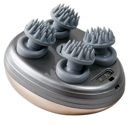 Electric Scalp Vibration Kneading Head Massager Device Muscles Massage Stimulate Blood Circulation and Banish Weariness Relax