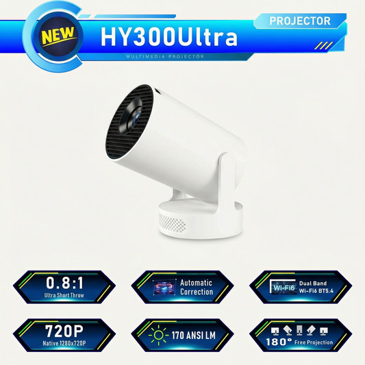 Ultra Short Focus HY300 Ultra Home Mini Projector